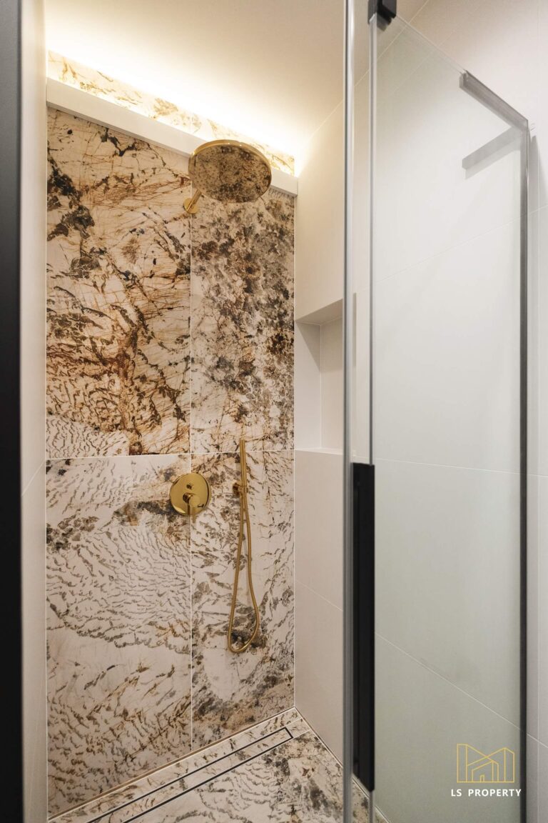 Prysznic typu walk - in.